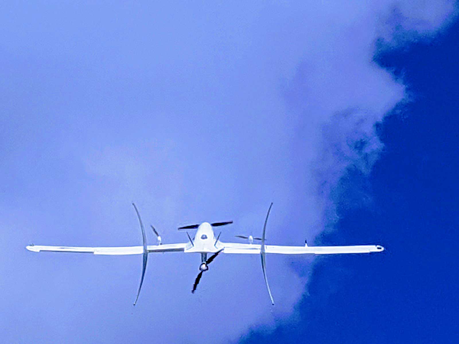 The joint American and Japanese teams flew unmanned Swift air vehicle systems integrated with live-streaming videos, georeferenced orthomosaic, and NDVI image capturing capabilities.